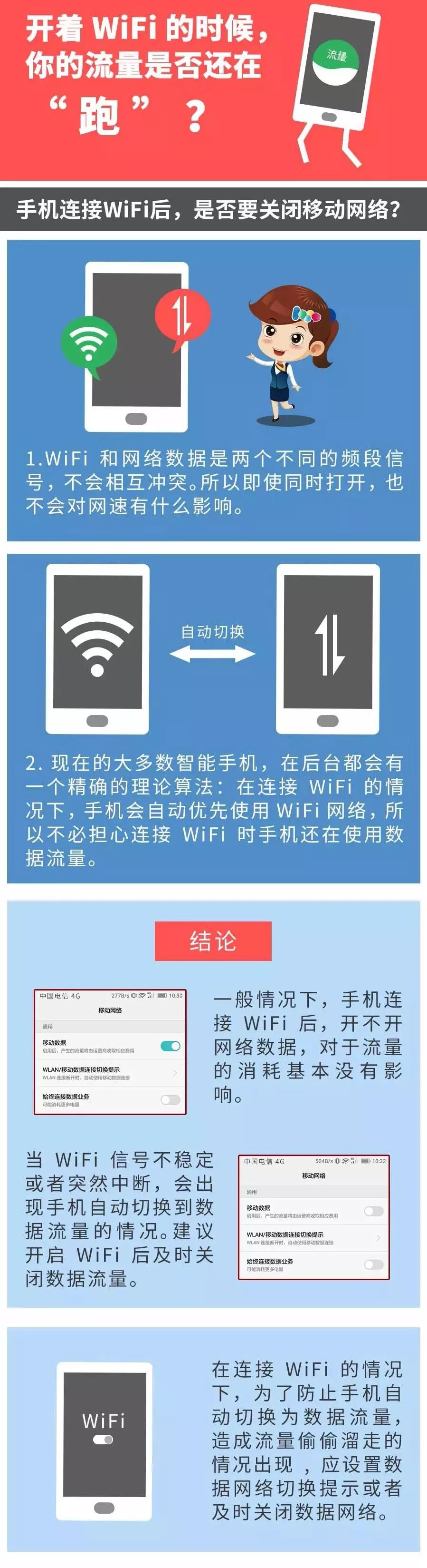 怎样设置wifi和移动数据自动切换,同时使用wifi和移动数据什么意思