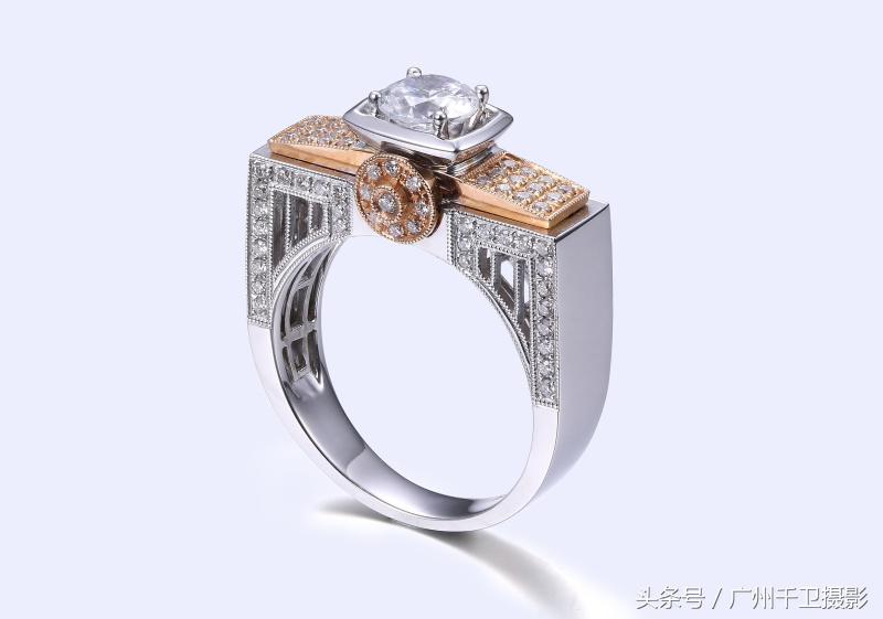 白底戒指拍摄教程,戒指白底修图