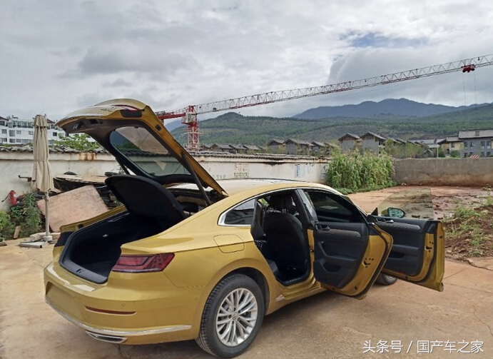 2019款大众cc魅颜提车,新款大众cc实车大气又运动