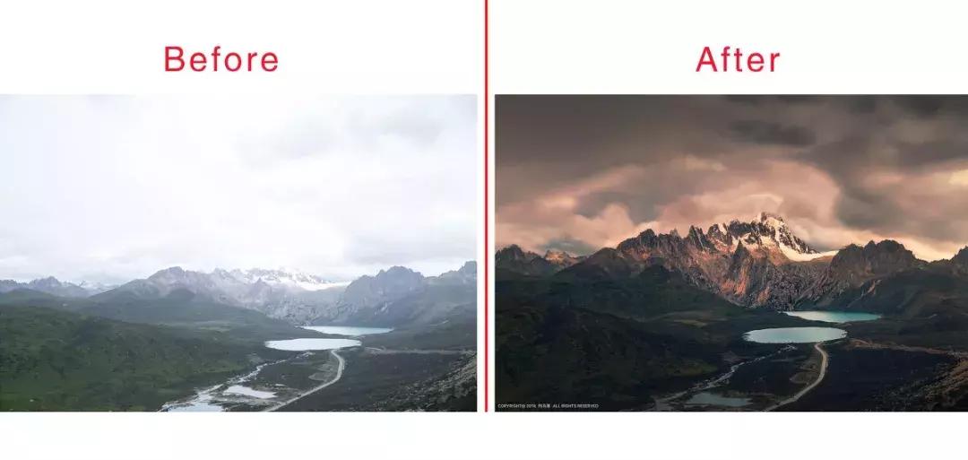 修风光摄影图片,玩转LR和PS,详细流程干货预警