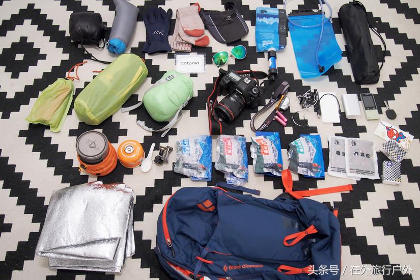 将轻量化进行到底——20L背包的千八雪地露营