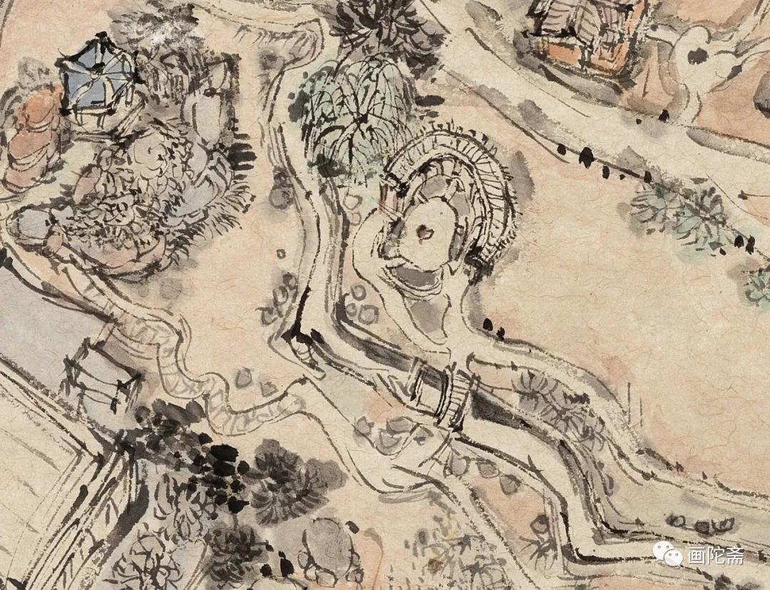 艾国山水画创作视频,艾国山水画工作室