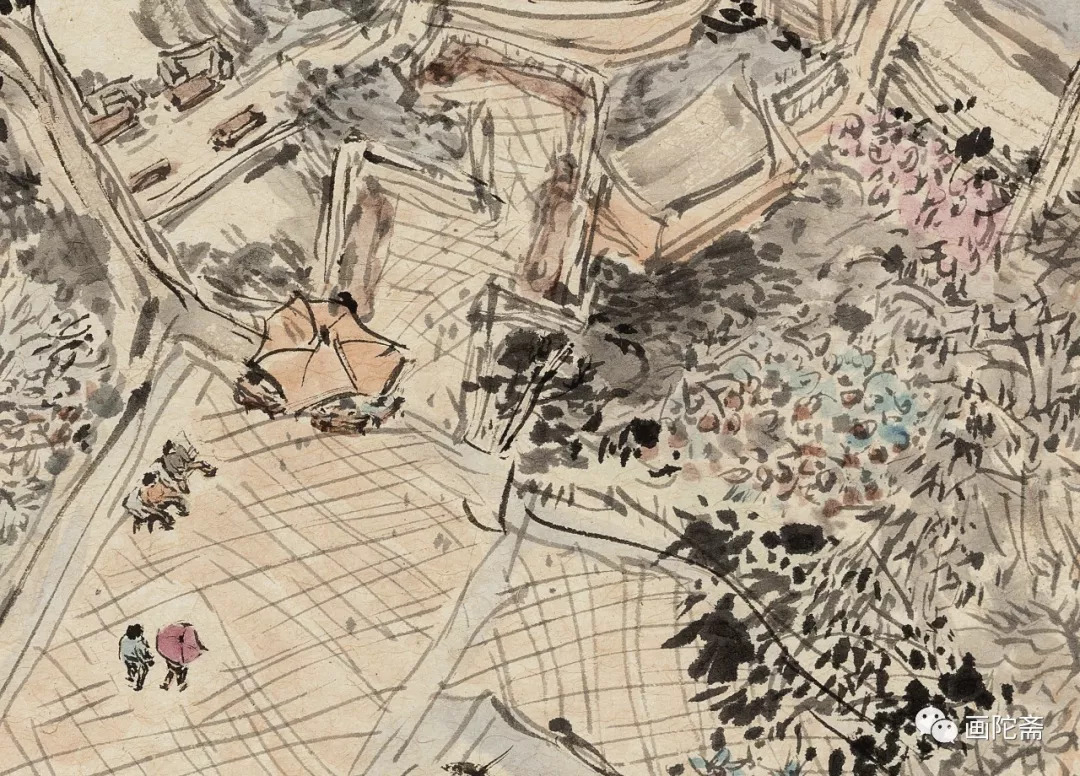 艾国山水画创作视频,艾国山水画工作室