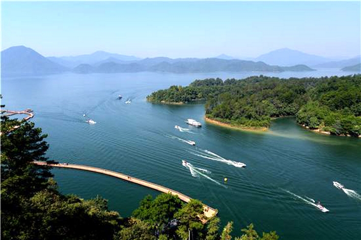 太平湖云居湖景,太平湖如一幅水墨