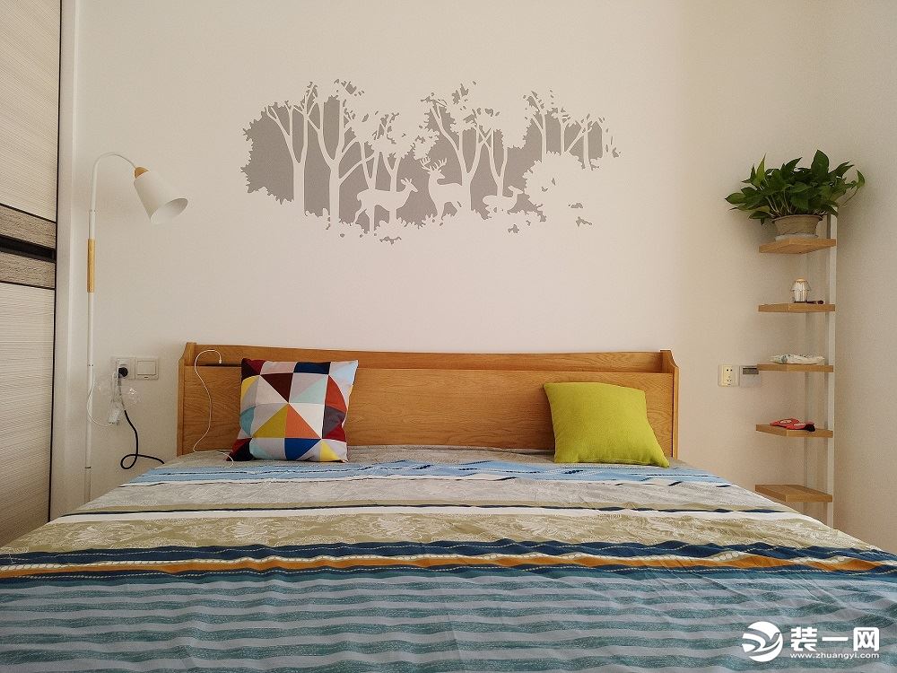 苏州华润橡树湾，107平两层小复式北欧风装修，带有秋天的味道~