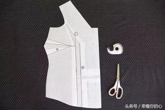 胸围大肩宽小如何制版,3尺6胸围裁剪教程