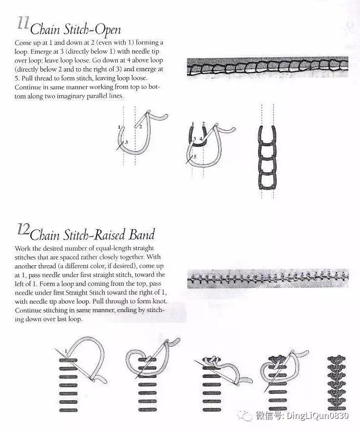 字母刺绣教程针法,字母刺绣针法图解