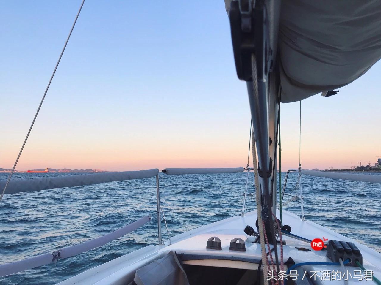 大连帆船出海最佳时间,大连帆船出海看日落