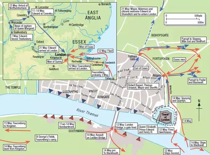 图克斯伯里战役：英国兰开斯特王朝的灭亡之战