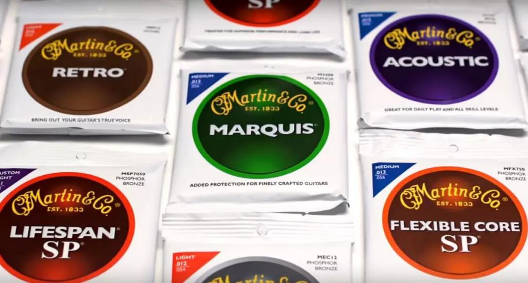 马丁琴弦课堂第三课，说说琴弦规格
