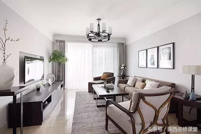 明亮黄客厅装修效果图,30平方客厅装修效果