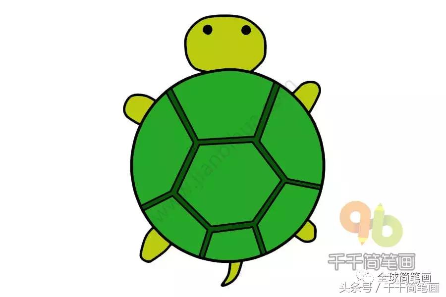 儿童简笔画入门动物0-3岁最简单的,圆形动物简笔画