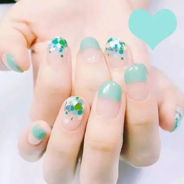 美甲2022新款式秋冬甲片,儿童美甲2022新款式秋冬