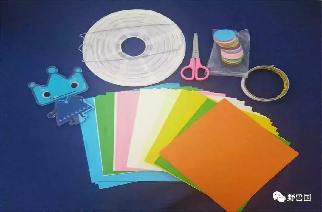 适合手残党做的灯笼,不用任何工具就能做出的灯笼