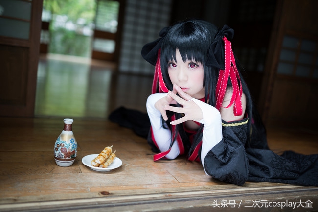 《机巧少女不会受伤》夜夜cos，清新萌妹纸最最最可爱啦！