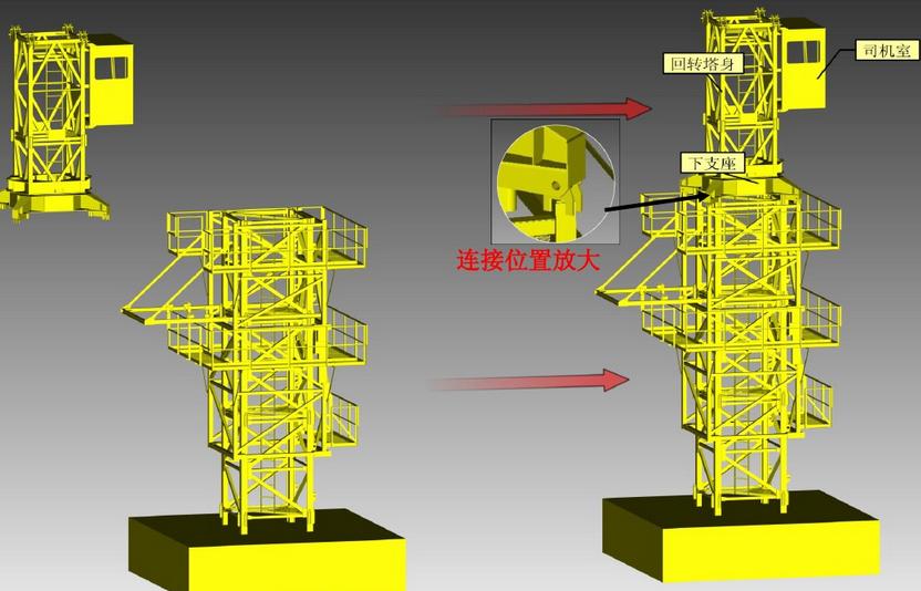塔式起重机附着和顶升,简述塔式起重机顶升作业注意事项