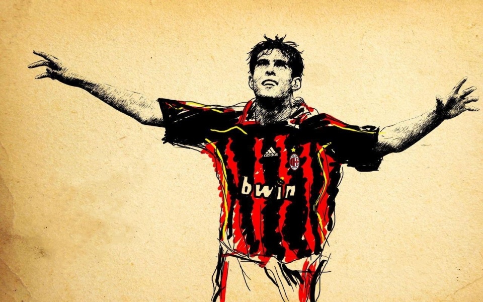 卡卡意气风发,鲜衣怒马少年时卡卡