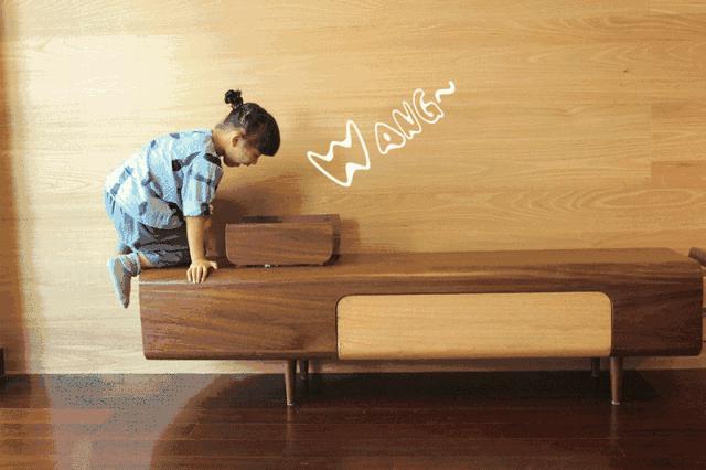 龙猫衣柜、猫桌、小熊柜，建筑师夫妇把80㎡精装房变萌萌哒家！