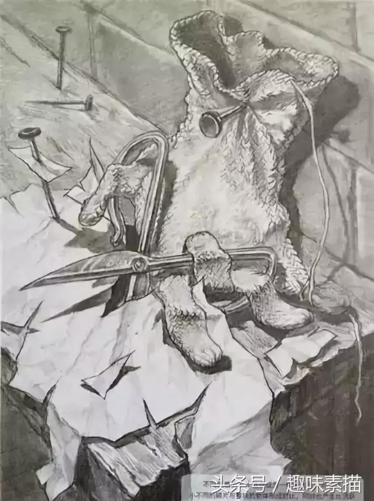 清华美院素描高分卷赏评,清华美院临摹千里江山图