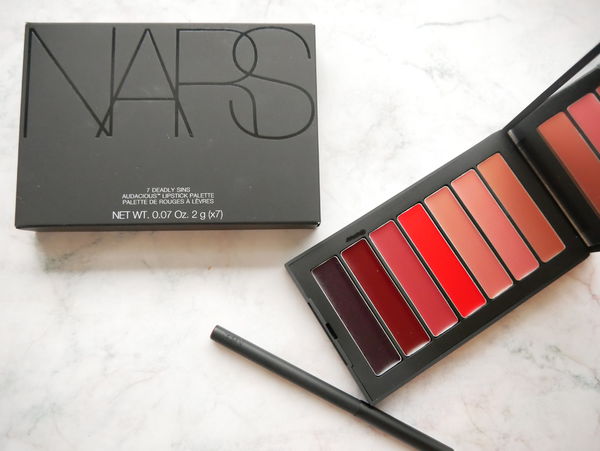 「试用报告」原罪的七种诱惑~NARS惹火7原罪唇彩盘