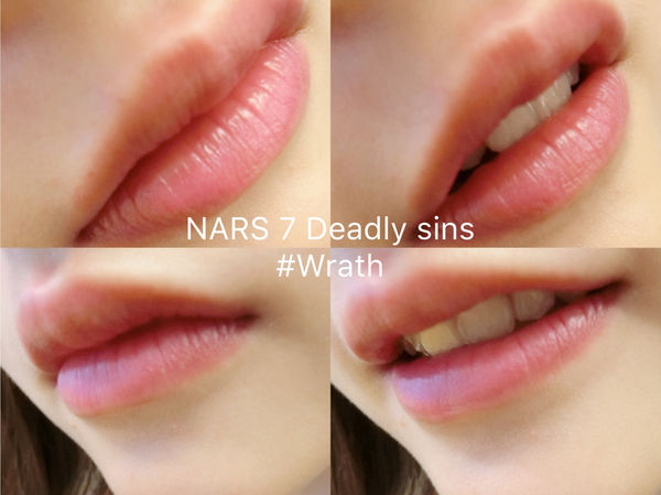 「试用报告」原罪的七种诱惑~NARS惹火7原罪唇彩盘