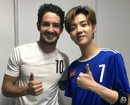 帕托进球高调示爱,帕托和鹿晗