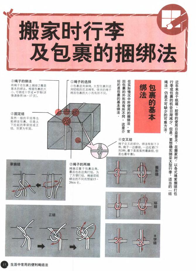 超实用的6种常用绳结教程,中国结基础绳结