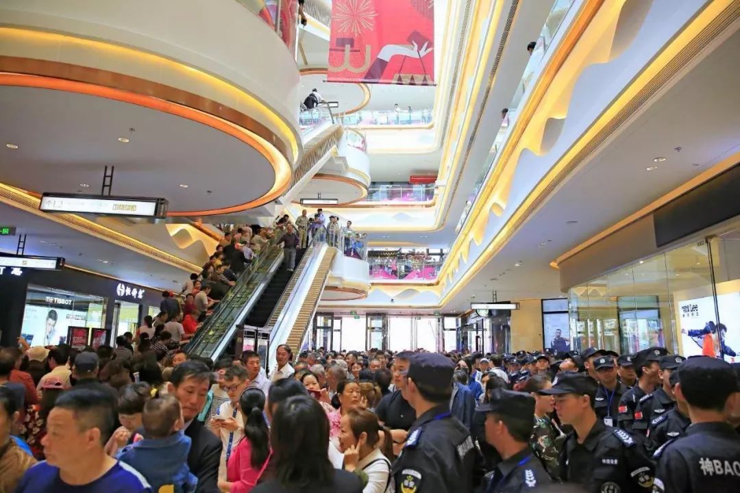 中秋开业,国庆节假期过后开业的商场