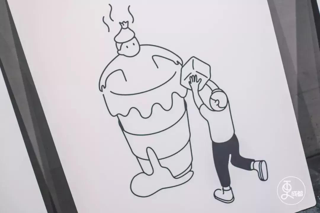 今天刷爆成都人朋友圈的网红奶茶店，卖起了五粮液水果茶和川菜！