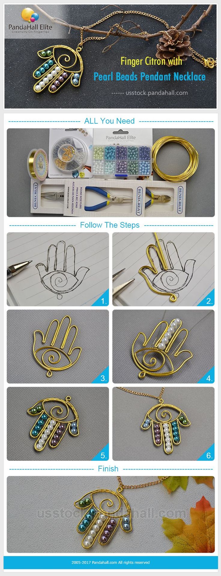 绕线古风首饰diy入门教程,纯手工绕线制作首饰教程