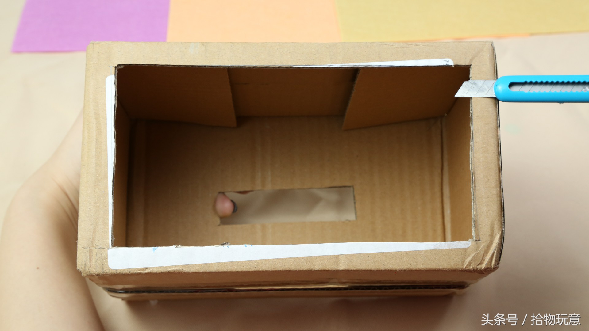 快递盒这样做太实用了,快递盒如何变成迷你快递盒