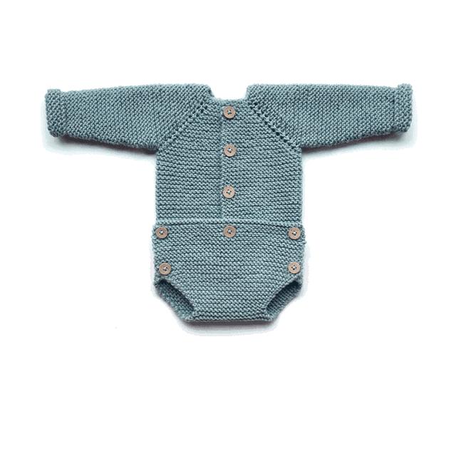 宝宝针织连体衣教程,婴儿连体衣超厚无帽