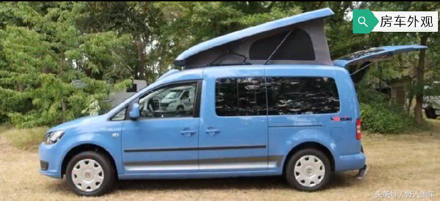 大众开迪柴油露营车改装,大众开迪微型房车