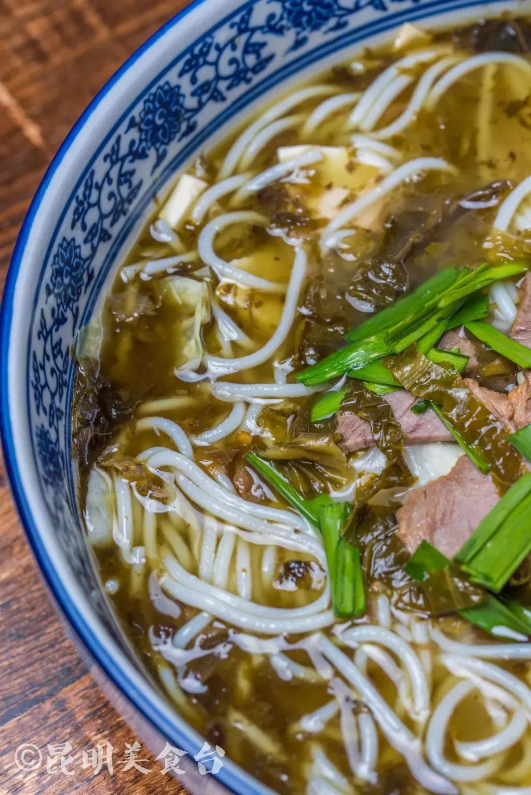 藏在昆明街巷里的10家米线店,昆明古镇米线店