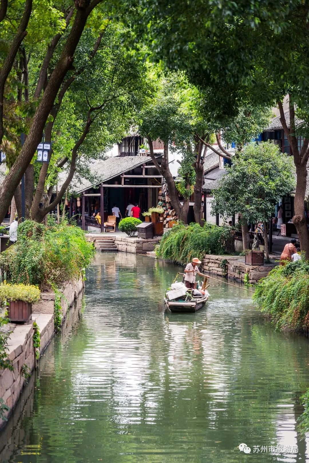 苏州吴中区甪直古镇,苏州甪直古镇进利桥