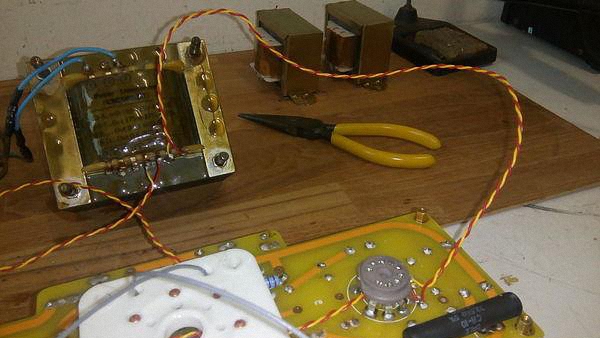 6C45PI+FU322W单端电子管功放DIY，高灵敏度全频音箱的最佳搭配