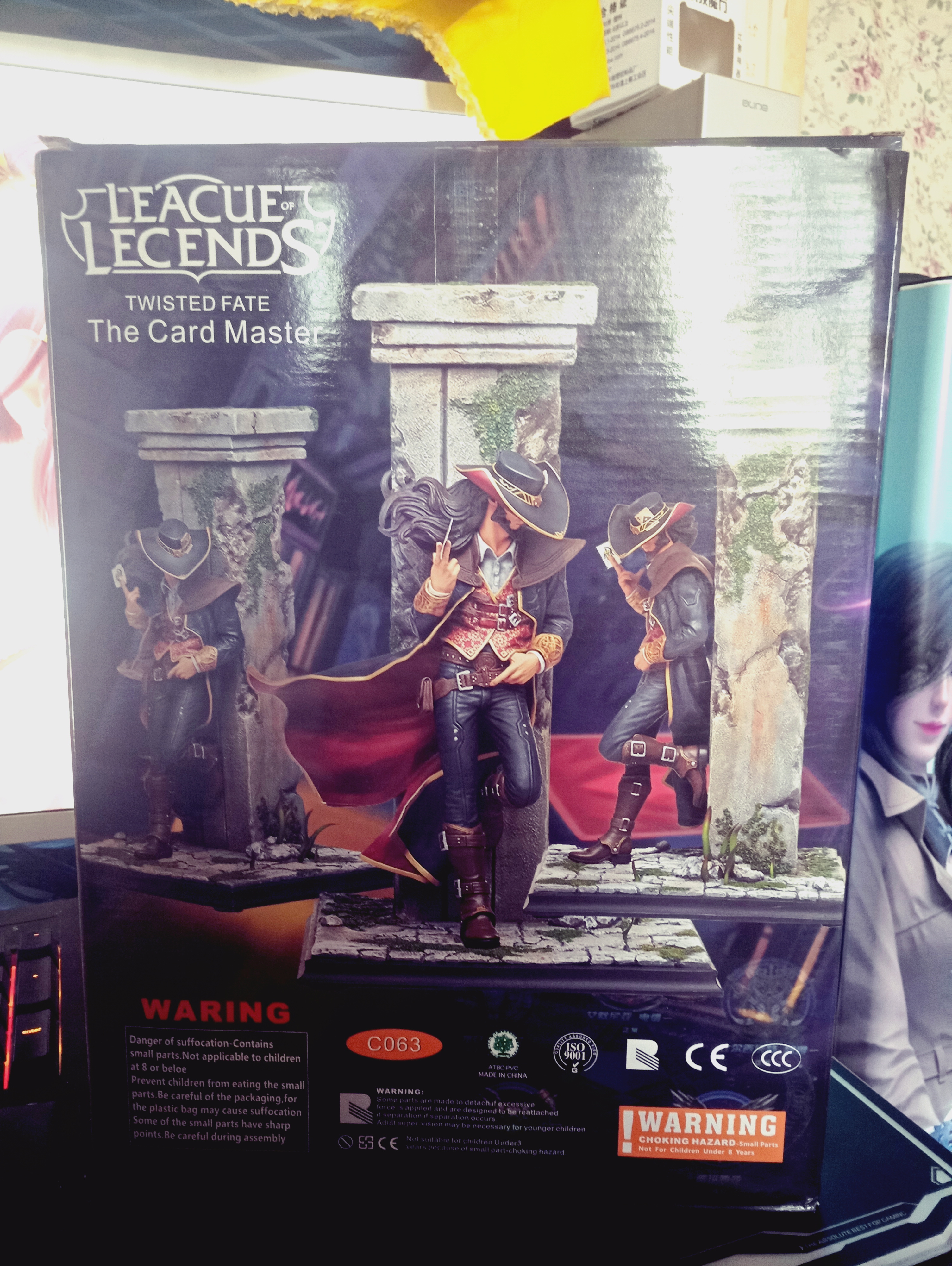 英雄联盟手办开箱测评视频,英雄联盟千珏手办开箱