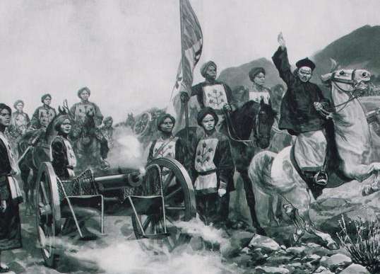 清朝老太太七十岁还能举起百斤石锁，儿子战死沙场是著名爱国将领