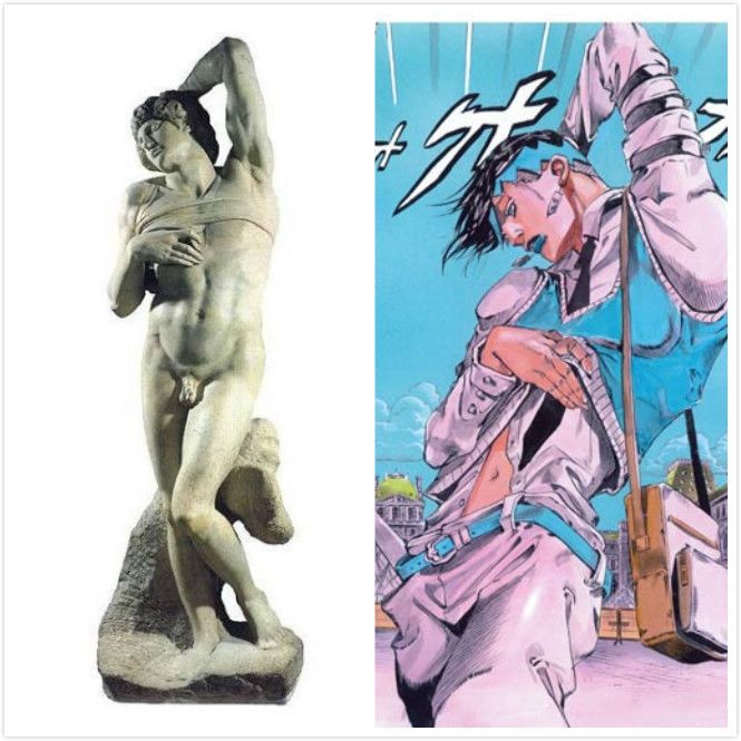 1501年，米开朗琪罗创造了JOJO