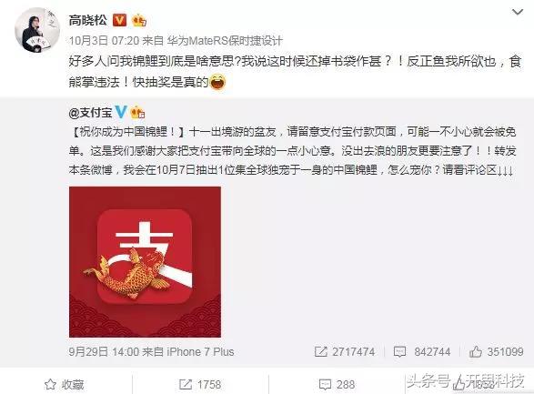 支付宝锦鲤活动营销目的,支付宝锦鲤营销成功的原因