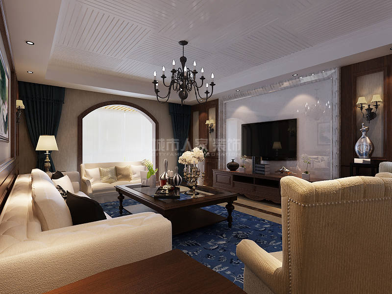 西安天赐颐府140装修,西安市天赐颐府