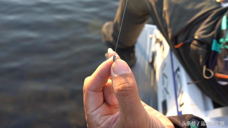 矶竿单钩通线跑铅,矶竿双铅线组钓法