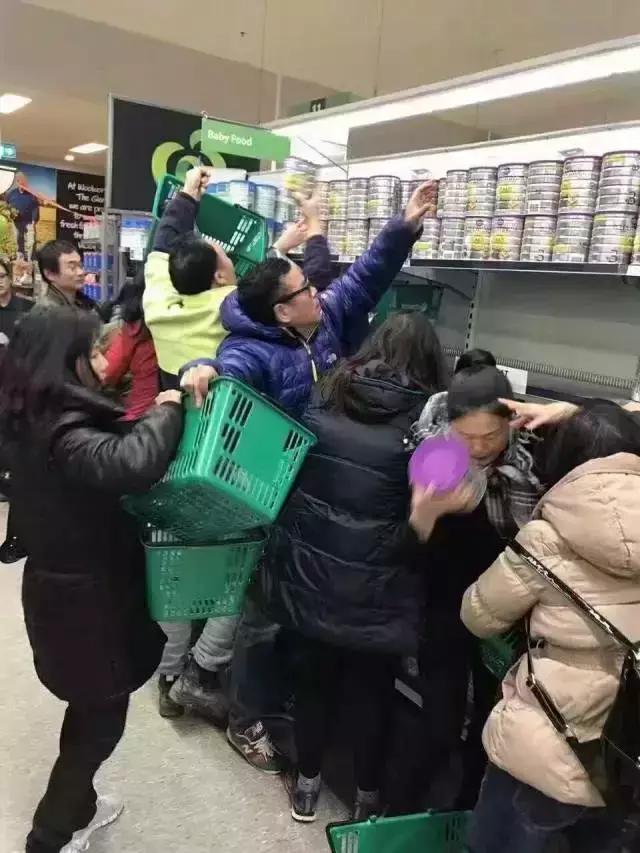 澳洲超市奶粉断货,超市奶粉火爆抢购