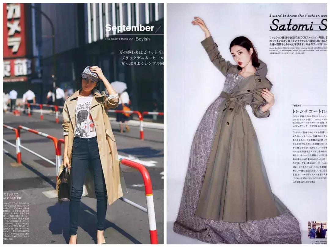 真人版试穿衣服,真人试穿黄金风衣