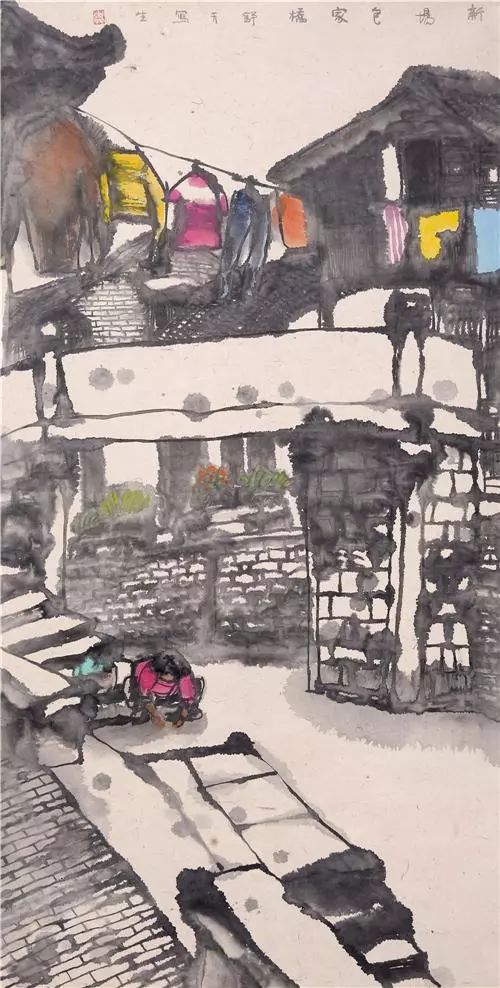 曹天舒水墨画欣赏,曹天舒水墨作品