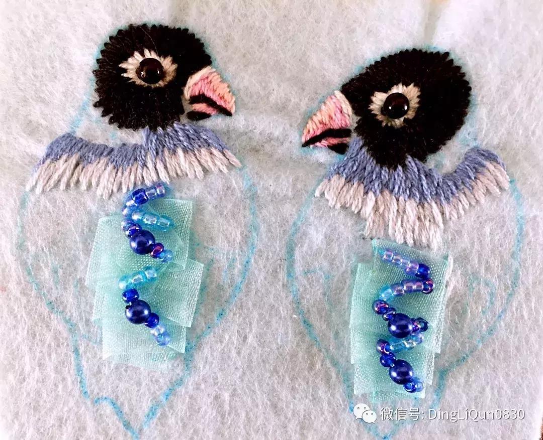 串珠刺绣教程图解,串珠刺绣手工