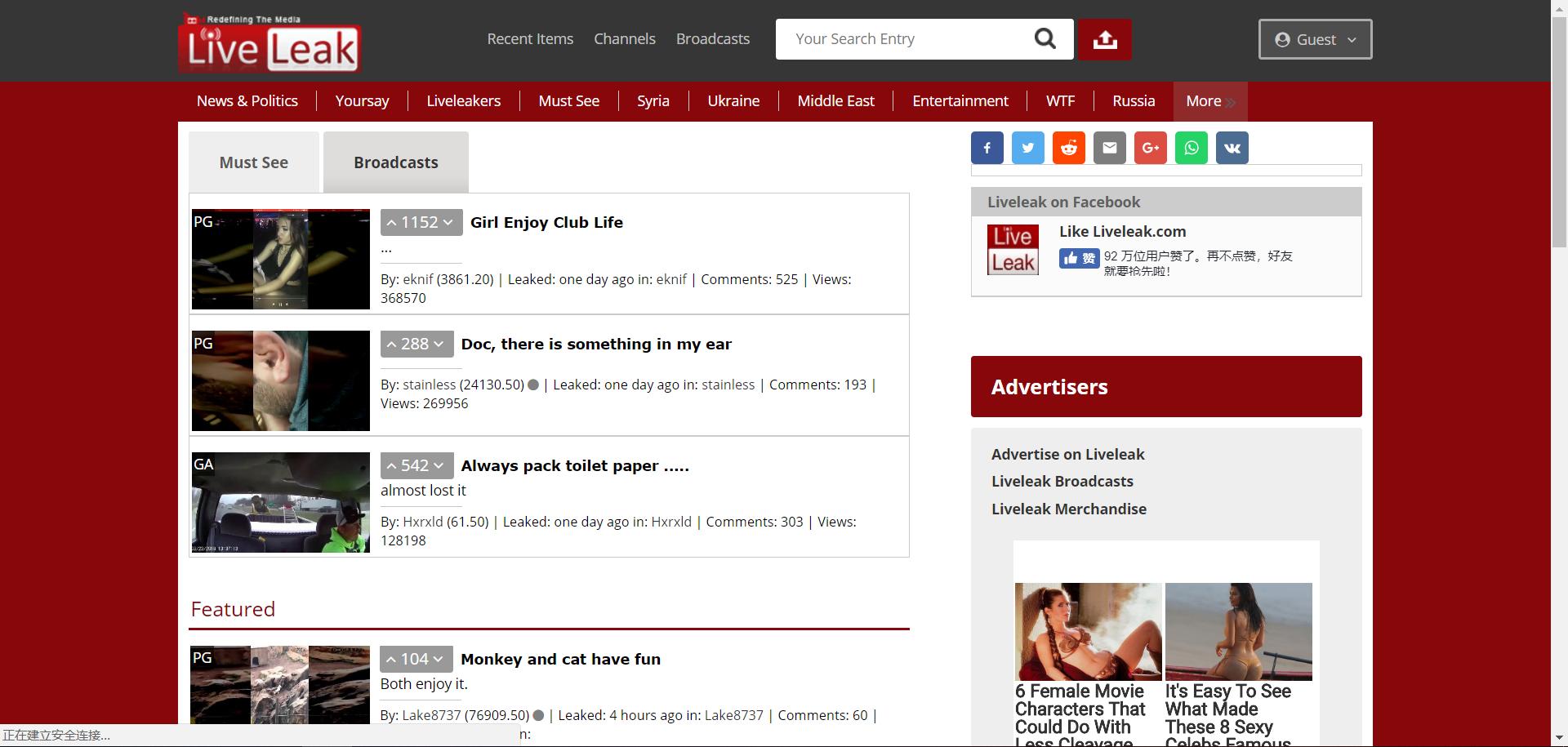 国外无版权视频网站,国外最大tv视频网站