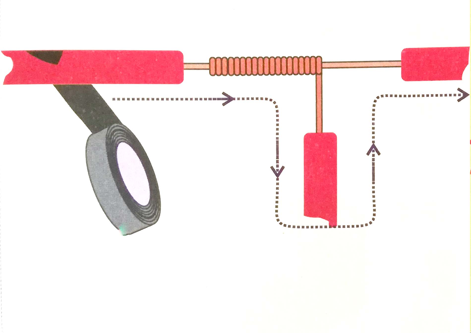 接线胶带缠绕方法,专业电工接线视频教程