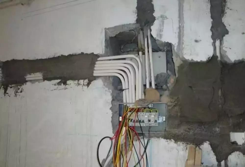 农村房水电安装完整过程,水电暗线安装完整过程