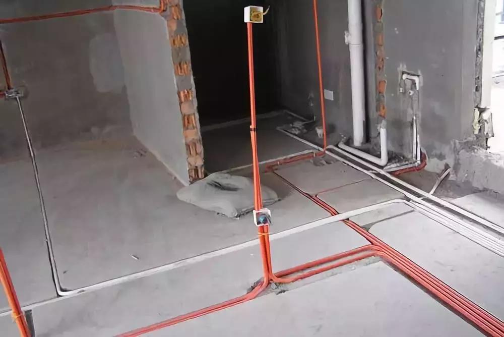 水电安装回路布置完整过程,农村房水电安装完整过程